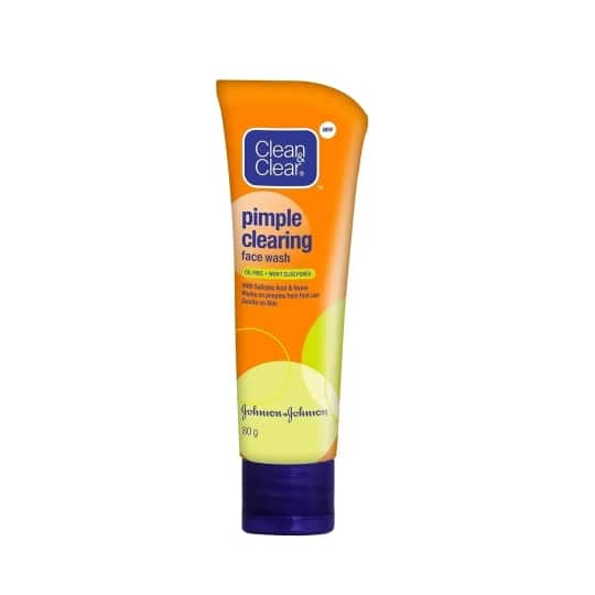 Clean & Clear Pimple Clearing Face Wash - (80g)