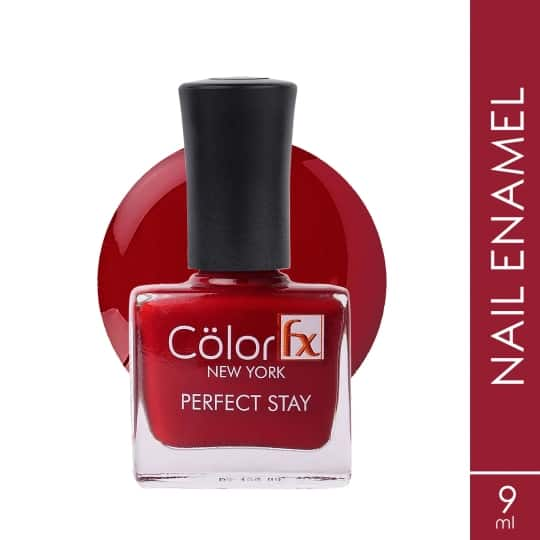 Color Fx Perfect Stay Nail Polish - 123 Shade (9ml)