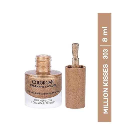 Colorbar Vegan Nail Lacquer - 303 Million Kisses (8ml)