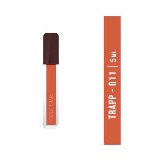 Colorbar Power Kiss Matte Transferproof Lip Color - 011 Trapp (5ml)