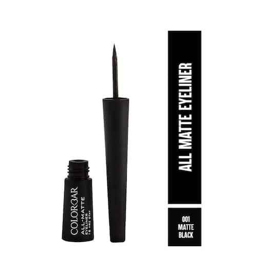 Colorbar All-Matte Liquid Eyeliner - 001 Black (2.5ml)