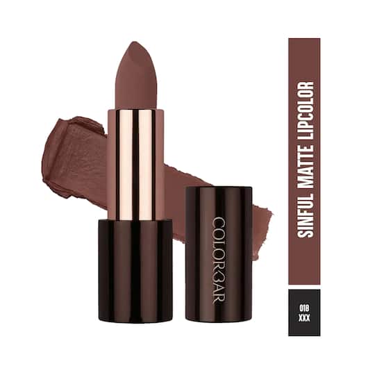 Colorbar Sinful Matte Lipstick - 018 Xxx (3.5gm)