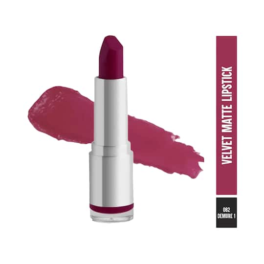 Colorbar Velvet Matte Lipstick - 082 Demure (4.2gm)