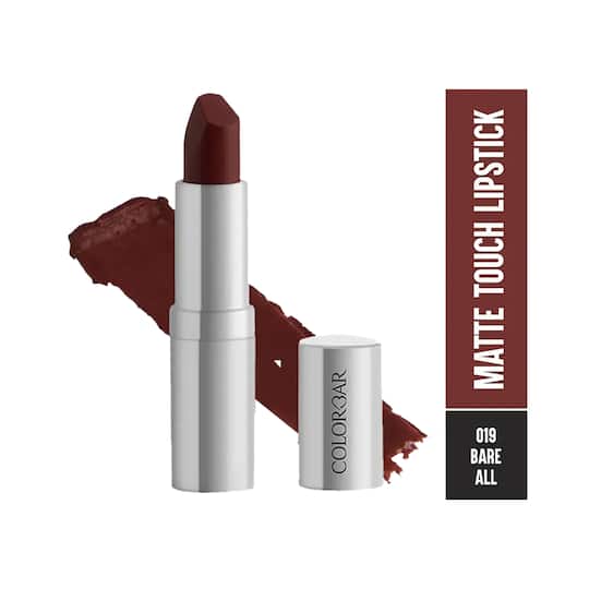 Colorbar Matte Touch Lipstick - 019 Bare All (4.2gm)