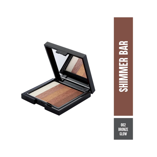 Colorbar Shimmer Bar Pro Palette - 002 Bronze Glow (11gm)