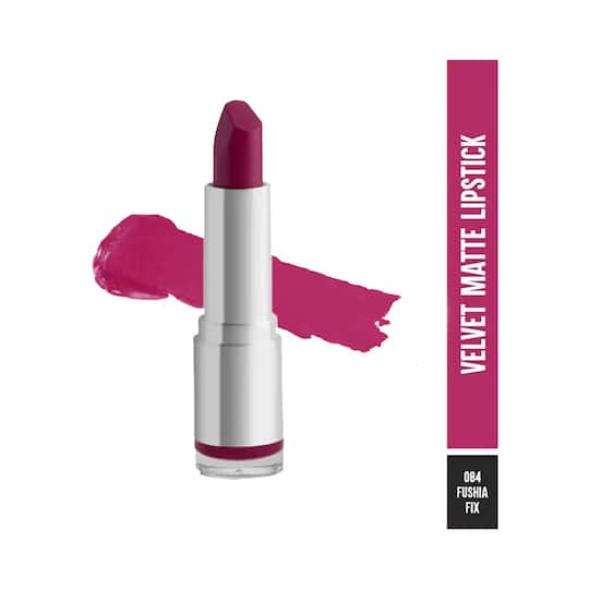 Colorbar Velvet Matte Lipstick - 084 Fushia Fix (4.2gm)
