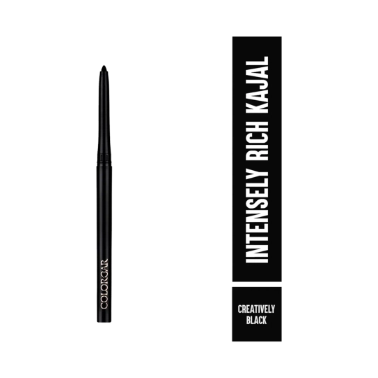 Colorbar Intensely Rich Kajal Pencil - 001 Creatively Black (1.30gm)