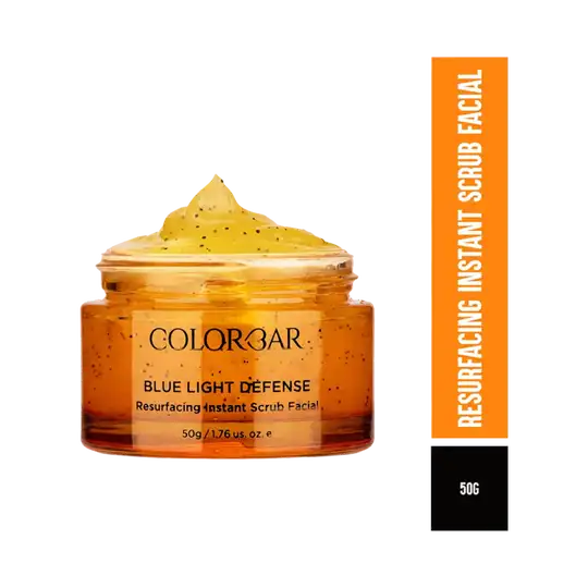 Colorbar Blue Light Defense Resurfacing Instant Facial Scrub (50gm)