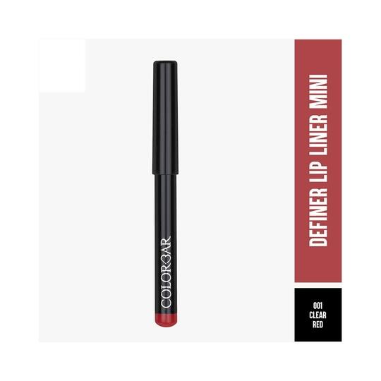 Colorbar Lip Definer Mini Lip Liner Pencil - 001 Clear Red (0.73g)