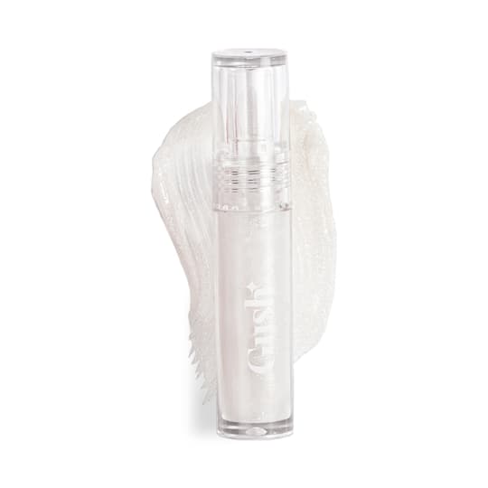 Gush Beauty Glaze Lip Oil Gloss High Shine & Hydrating Lip Gloss - Crystal Milk (2.8ml)