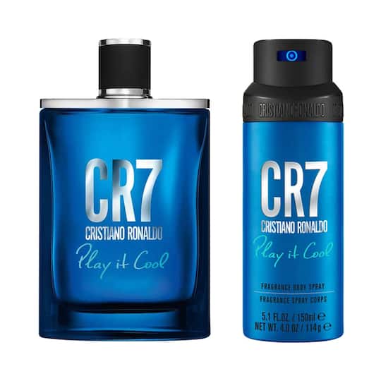 CR7 Cristiano Ronaldo PLAY IT COOL EDT + Body Spray (Pack of 2) Combo