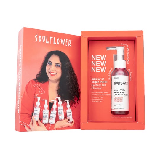 Soulflower Vegan PDRN Spotless Gel Cleanser (100 ml)