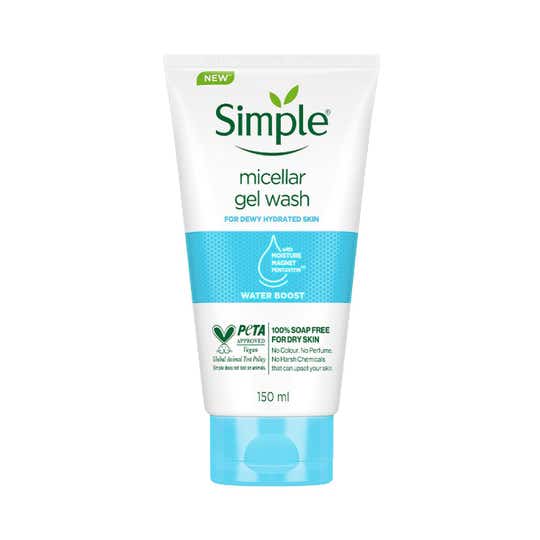 Simple Water Boost Micellar Facial Wash (150ml)