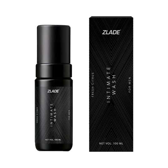 Zlade Intimate Wash for Men Fresh Citrus Foaming Wash (100 ml)