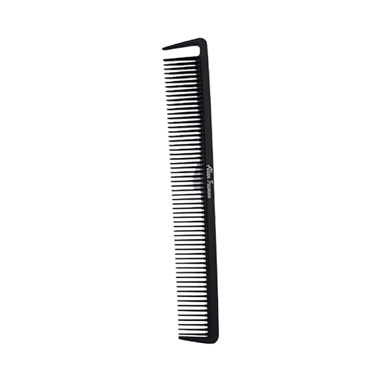 Alan Truman CB13 Medium Wide-bristle Cutting Comb - Black