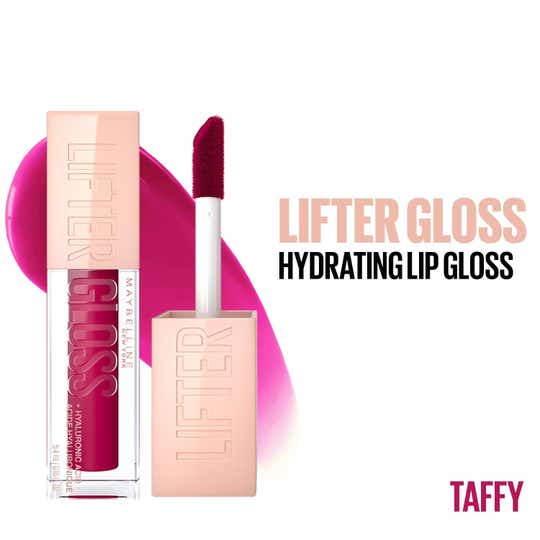Maybelline New York Lifter Gloss Hydrating Honey'd Lip Gloss - Taffy (5.4 ml)