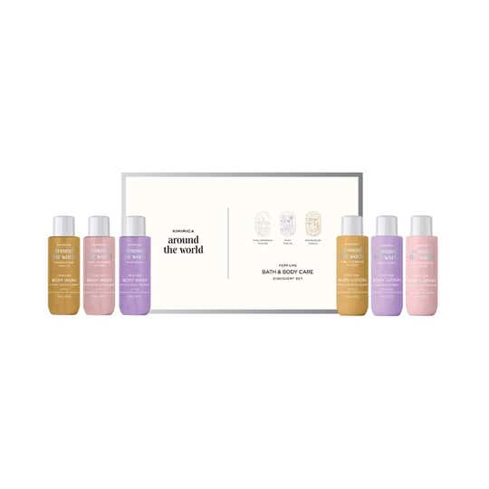 Kimirica Around The World Perfume Bath & Body Gift Set (6 pcs)