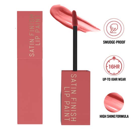 Daily Life Forever52 Essential Satin Finish Lip Paint - Rosewood Rush-08 (4 g)