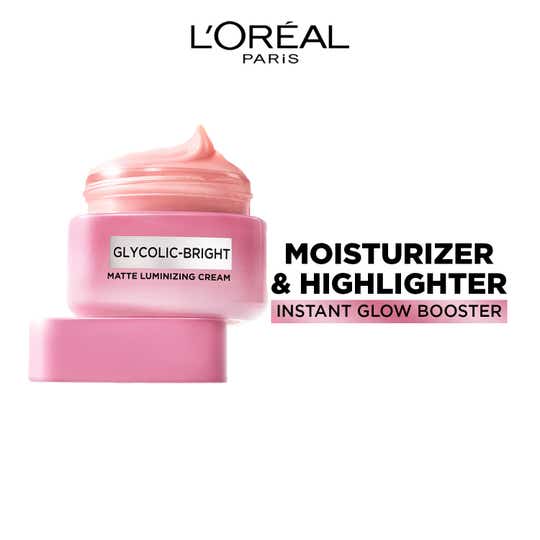 L'Oreal Paris Paris Glycolic Bright Matte Luminizing Cream (15 ml)