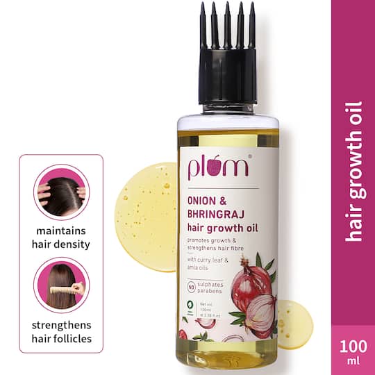 Plum Onion & Bhringraj Hair Growth Oil (100ml)