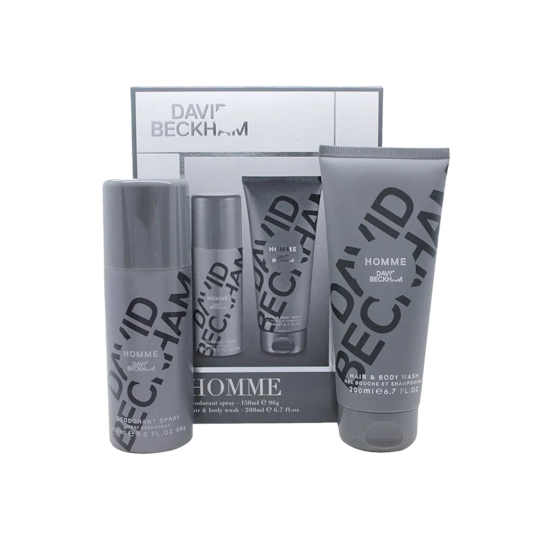 David Beckham Homme Set : Eau de Toilette, SG (2 pcs)