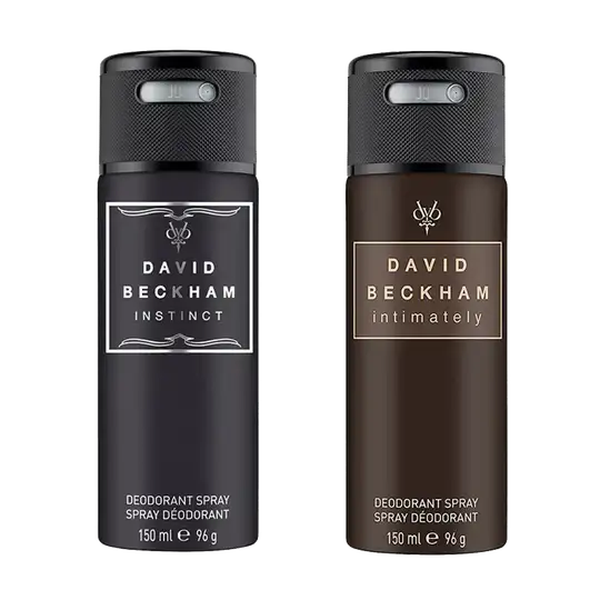 David Beckham Combo Set : Instinct, Intimately Deo (2 pcs)