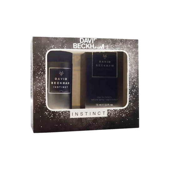 David Beckham Instinct Gift Set : Eau de Toilette, Deo (2 pcs)
