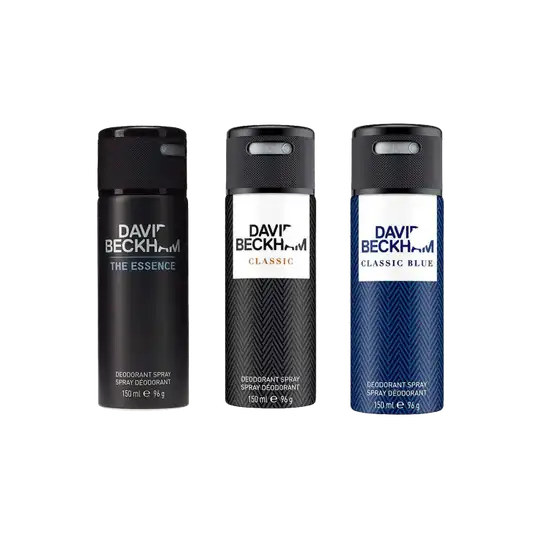 David Beckham Combo Set : Essence, Classic, Classicblue Deo (3 pcs)