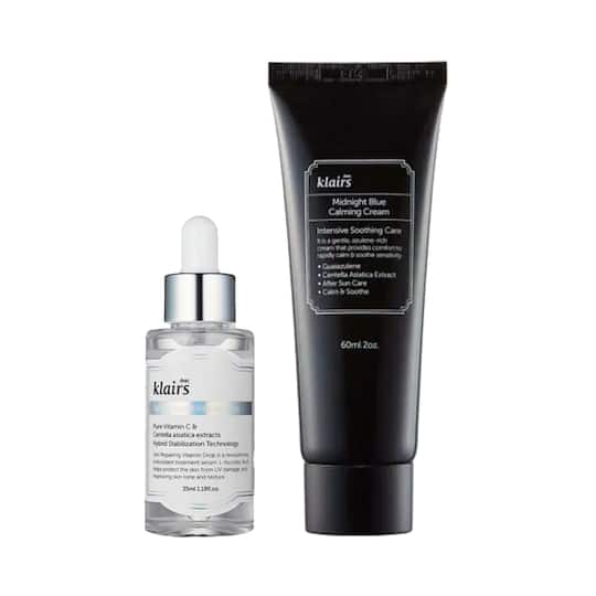 Klairs Midnight Blue Cream & Vitamin Drop Combo