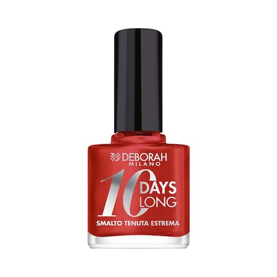 Deborah Milano 10 Days Long - 854 Pearly Red Nail Polish (11ml)