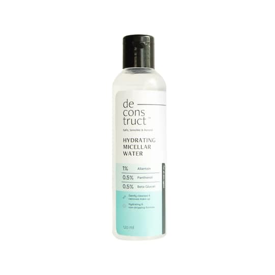 Deconstruct 1% Allantoin, 0.5% Panthenol, & 0.5% Beta glucan Micellar Water (120ml)