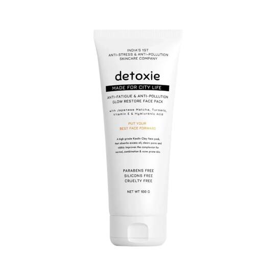 Detoxie Anti-Fatigue & Anti-Pollution Glow Restore Face Pack (100g)