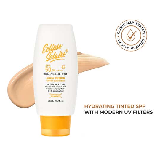 Eclipse Solaire Aqua Fusion Sunscreen - 5X Protection With SPF 50 PA+++ (60 ml)