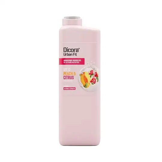 Dicora Urban Fit Vitamin C Citrus & Peach Shower Gel (750ml)