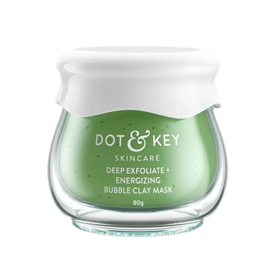 Dot & Key Deep Exfoliate + Energizing Bubble Clay Mask (80g)