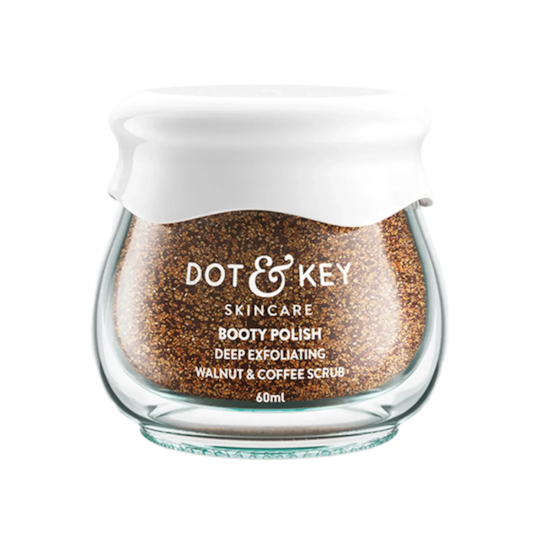 Dot & Key Booty Polish Deep Exfoliating Walnut & Coffee Scrub (60ml)