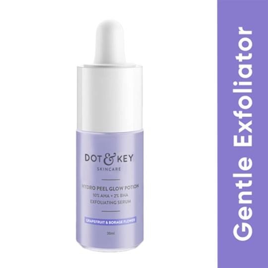 Dot & Key Hydro Peel Glow Potion 10% Aha + 2% Bha Exfoliating Serum (30ml)