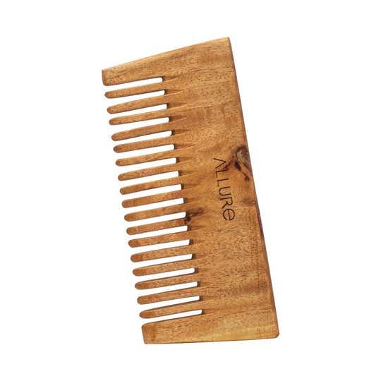 Allure Wooden Neem Comb CS-02 (1 pc)