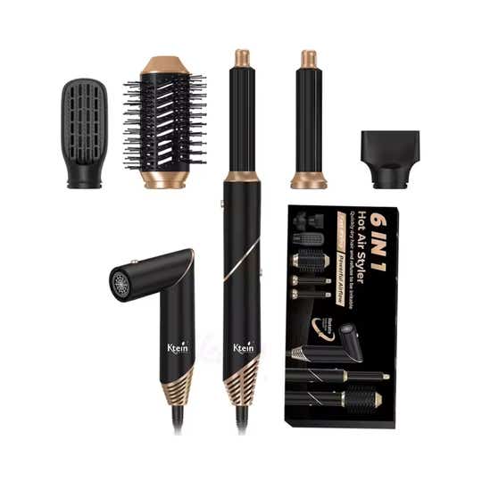 Ktein 6-in-1 Hot Air Hair Styler for Women - 1000W