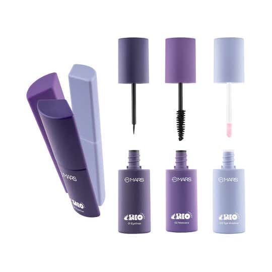 MARS Trio Treat 3-In-1 Eye Makeup Kit with Eyeliner Mascara & Eyeshadow (24.50 g)