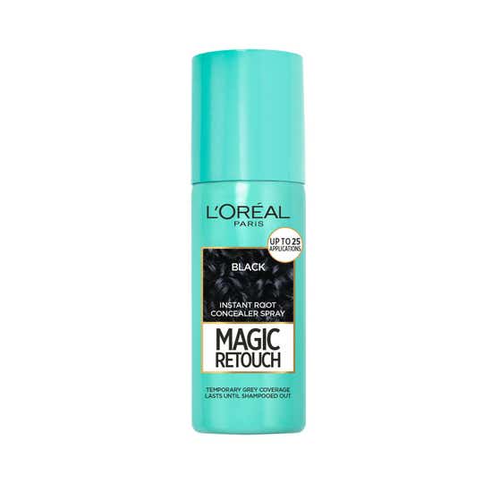 L'Oreal Paris Magic Retouch Root Touch Up Hair Color Spray - 1 Black (75ml)