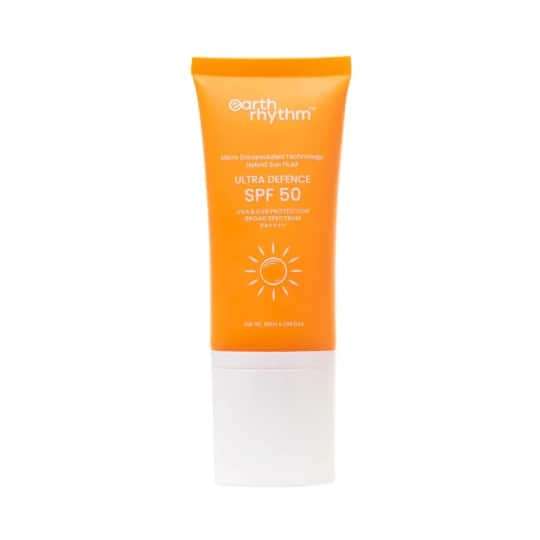 Earth Rhythm Ultra Defence Hybrid Sun Fluid Sunscreen SPF 50 (50ml)