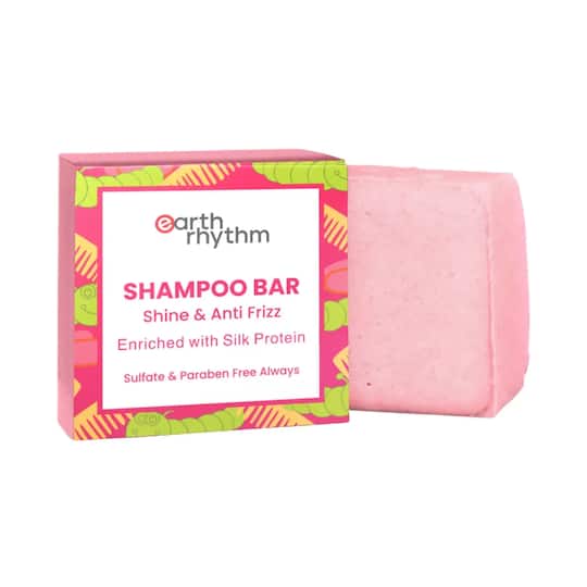 Earth Rhythm Silk Protein Shampoo Bar (80g)