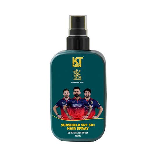 KT MEN SunShield SPF 50+ Hair Spray UV Defence Protection - RCB (120 ml)