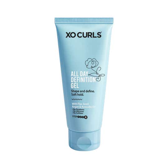 Xo Curls Soft Hold Gel With Flax Seed (50 ml)
