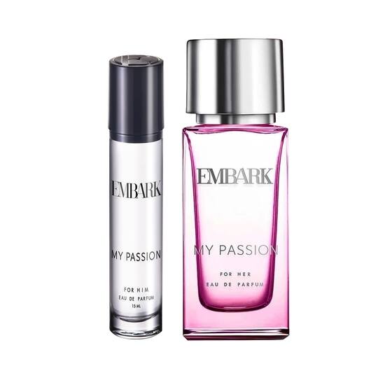 Embark My Passion for Him & Her EDP Minis Pack of 2 Combo