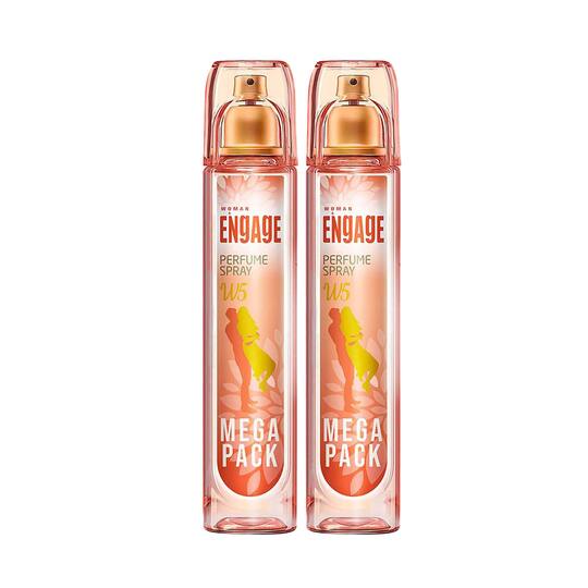 Engage Perfume Spray W5 For Women (160 ml) (Pack of 2) Combo