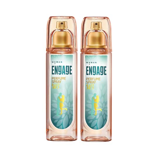 Engage W3 Perfume Spray For Women (120 ml) (Pack of 2) Combo