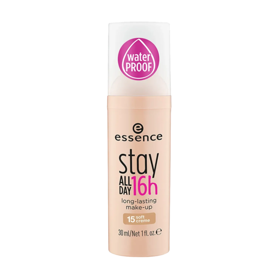 Essence Stay All Day 16H Long-Lasting Make-Up Foundation - 15 Soft Creme (30ml)