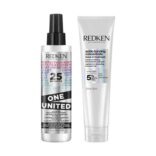 Redken's Damage Repair Treatment Combo -Acidic Bonding Concentrate & Leave-In Conditioner